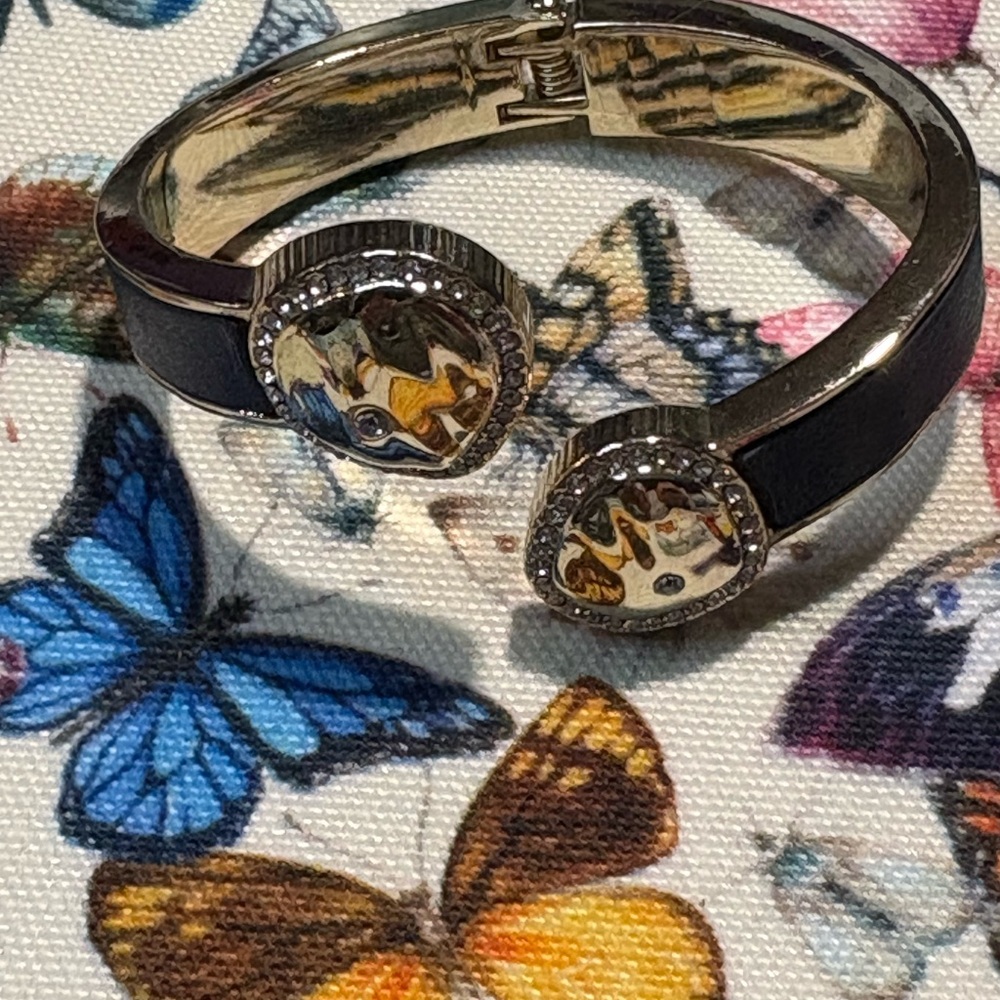 White House black market Silver and Gold Bracelet